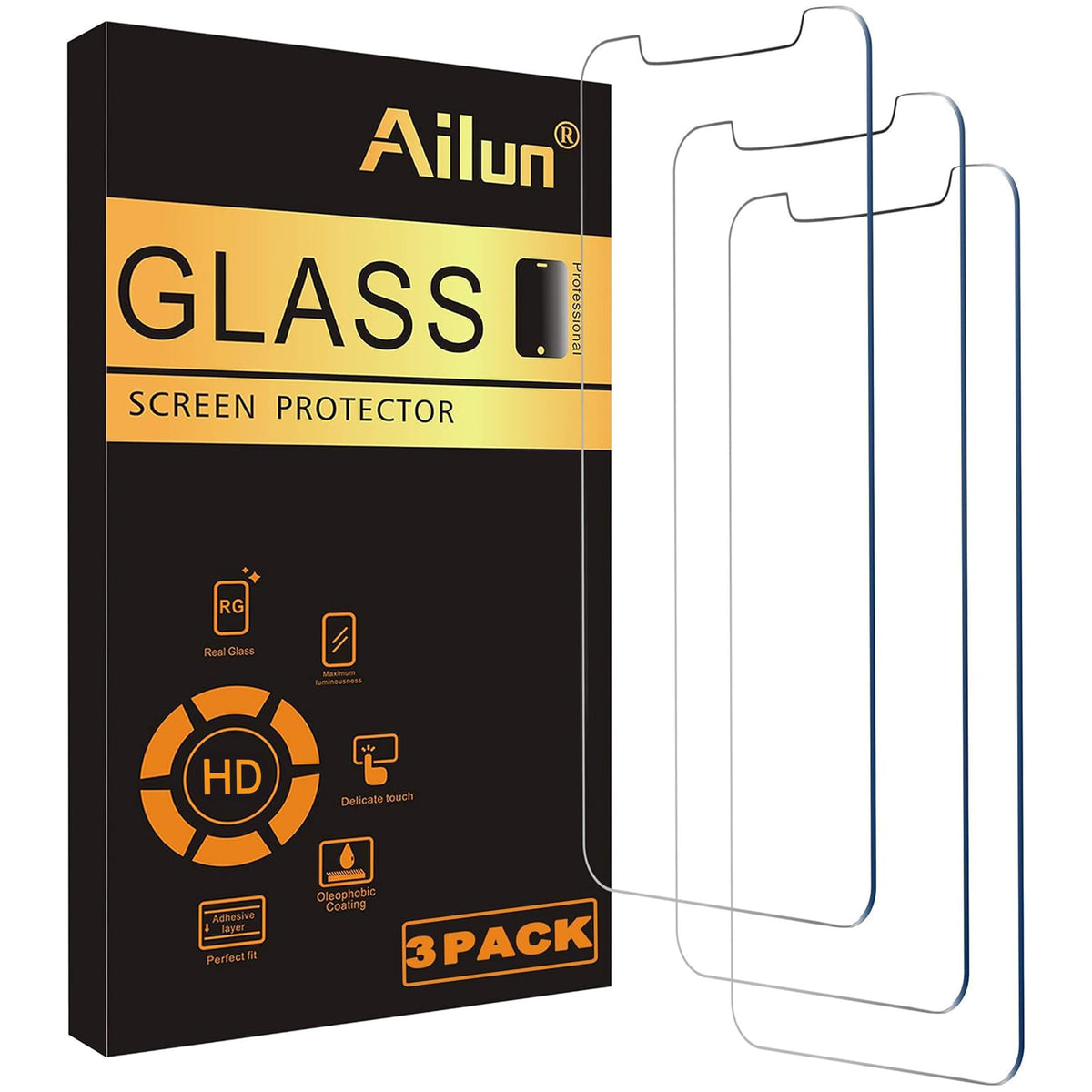Ailun 3 Pack Screen Protector for iPhone 16 / iPhone 15 / iPhone 15 Pro Jansha Store