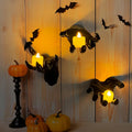 3-Pack Devil Hand Candle Holders with LED Tealights - Wall Decor CAN