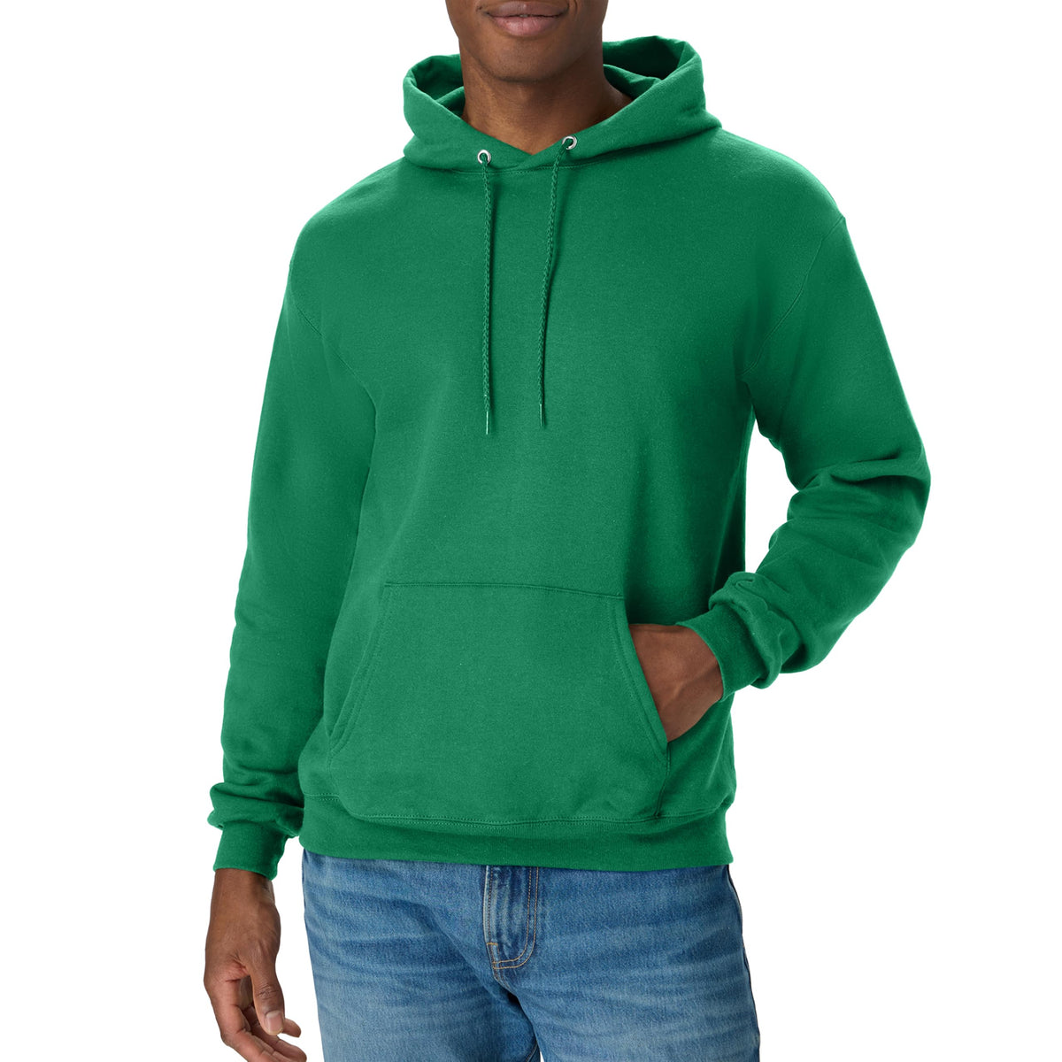 Hanes Men's Hoodie - EcoSmart Fleece Hooded Sweatshirt for Men & Women - Midweight Fleece - Big & Tall Available Jansha Store