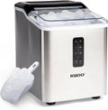 Igloo Portable Ice Maker with Scoop - Ice Maker with LED Control Panel & 1.5 Quart Water Tank - Stainless Ice Cube Maker Produces 26 Lbs. of Ice in 24 Hours with 9 Large or Small Cubes in 7 Minutes Jansha Store