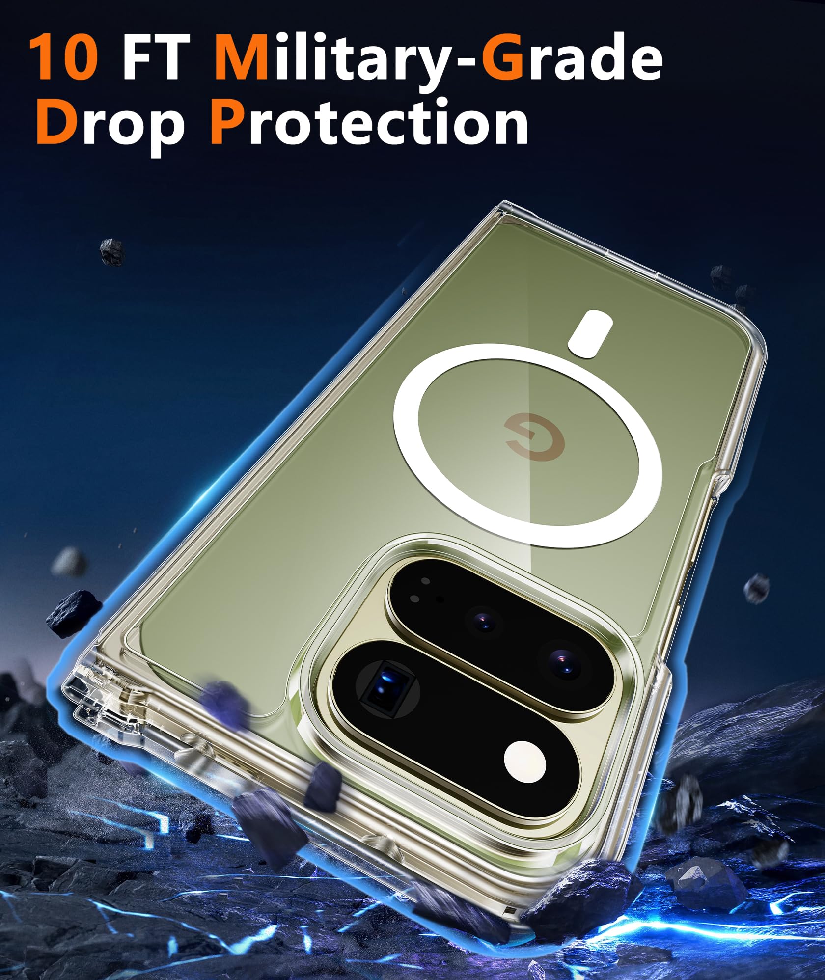 FNTCASE for iPhone 11 Case Clear Compatible with Magsafe Anti Yellowing Jansha Store