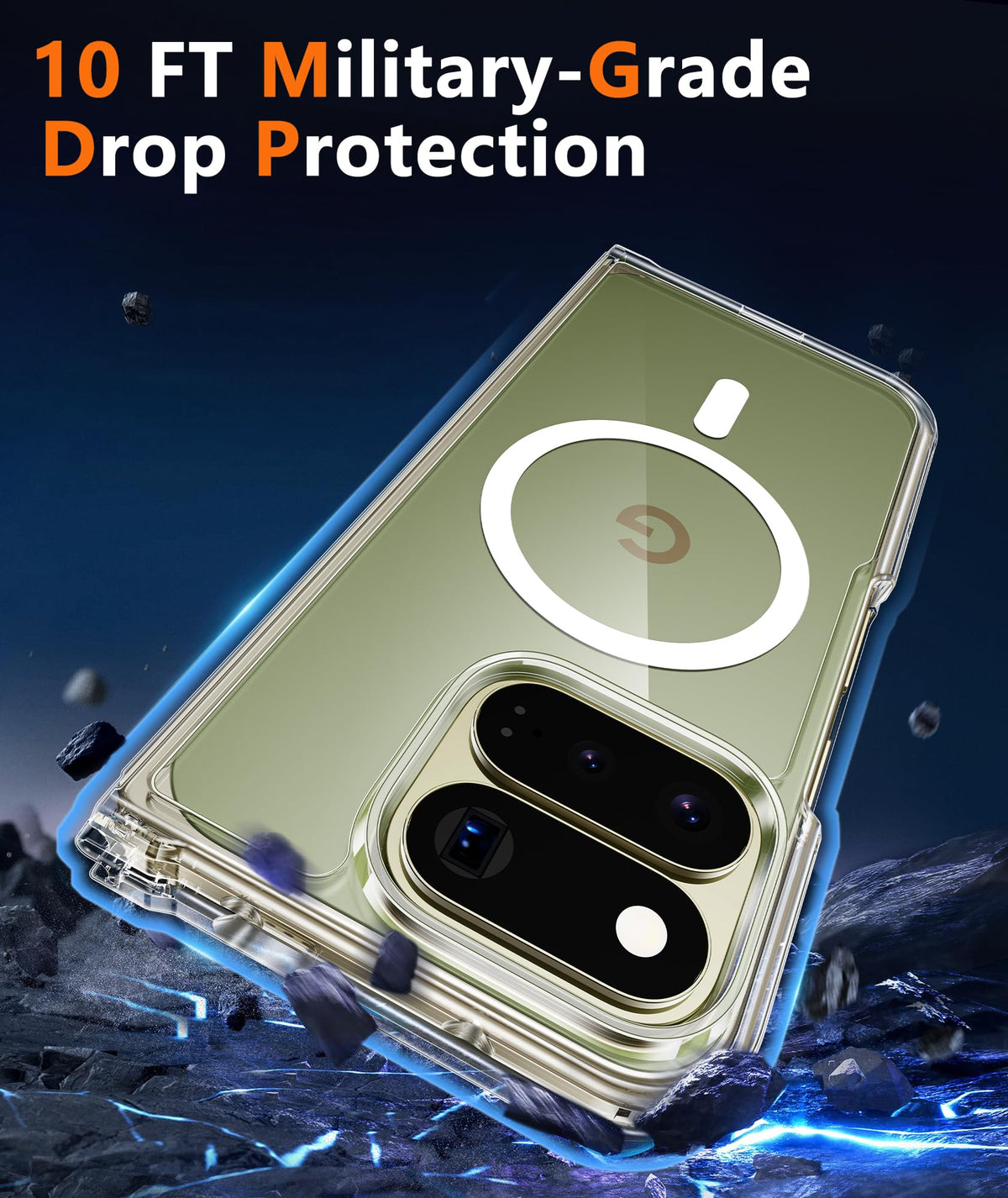 FNTCASE for iPhone 11 Case Clear Compatible with Magsafe Anti Yellowing Jansha Store