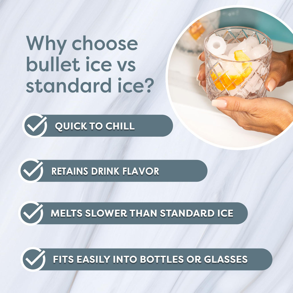 Igloo Portable Ice Maker with Scoop - Ice Maker with LED Control Panel & 1.5 Quart Water Tank - Stainless Ice Cube Maker Produces 26 Lbs. of Ice in 24 Hours with 9 Large or Small Cubes in 7 Minutes Jansha Store