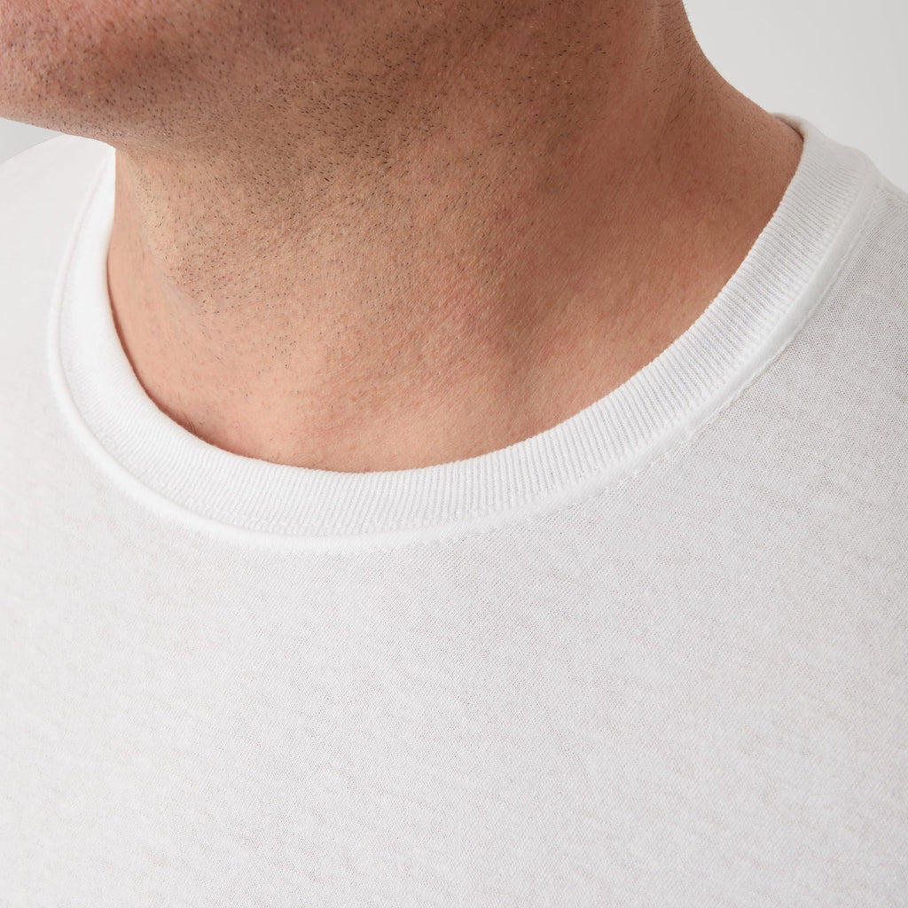 Hanes Men's Undershirt Packs, Stay-Tucked Soft Cotton Undershirts, Best Undershirts for Men, White/Black/Asstd Multipacks Jansha Store