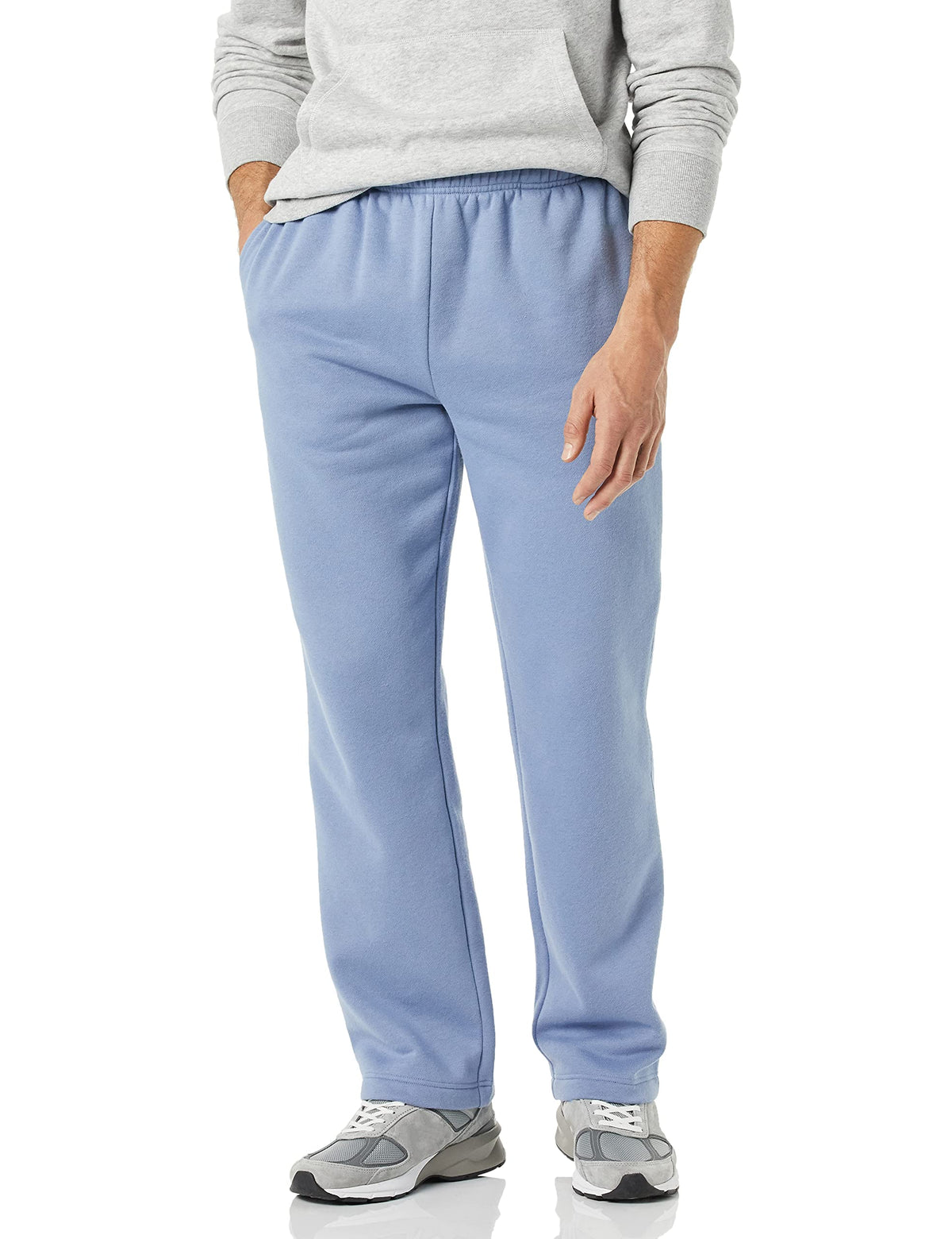 Amazon Essentials Men's Fleece Open Bottom Sweatpant (Available in Big & Tall) Jansha Store
