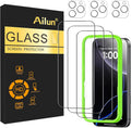 Ailun Screen Protector + Camera Lens Protector for iPhone 16 Pro, 3+3 Pack Jansha Store