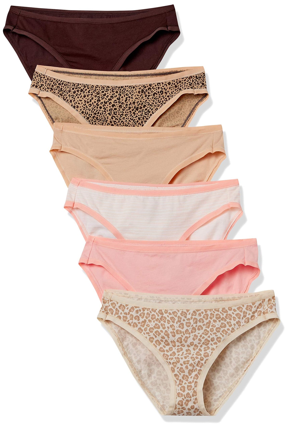 Amazon Essentials Women's Cotton Spandex Bikini Brief Underwear (Available in Plus Size) Jansha Store