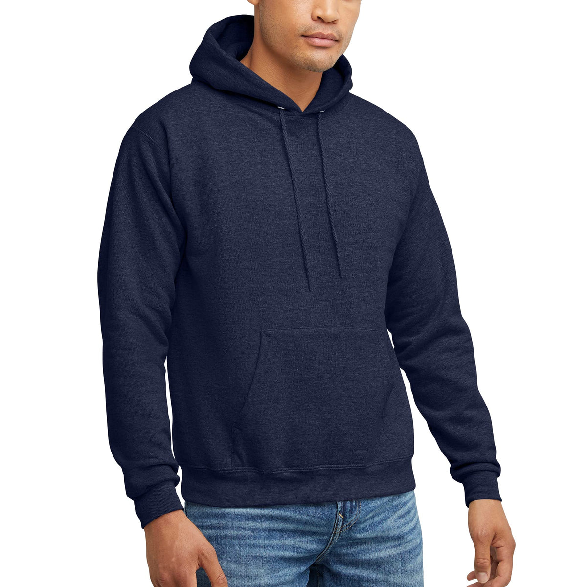 Hanes Men's Hoodie - EcoSmart Fleece Hooded Sweatshirt for Men & Women - Midweight Fleece - Big & Tall Available Jansha Store