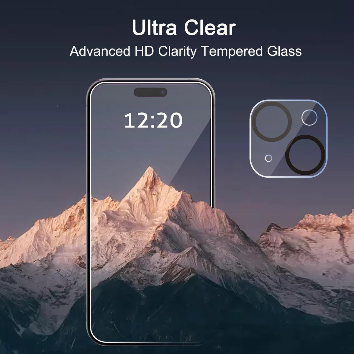 Ailun Screen Protector + Camera Lens Protector for iPhone 16 Pro, 3+3 Pack Jansha Store