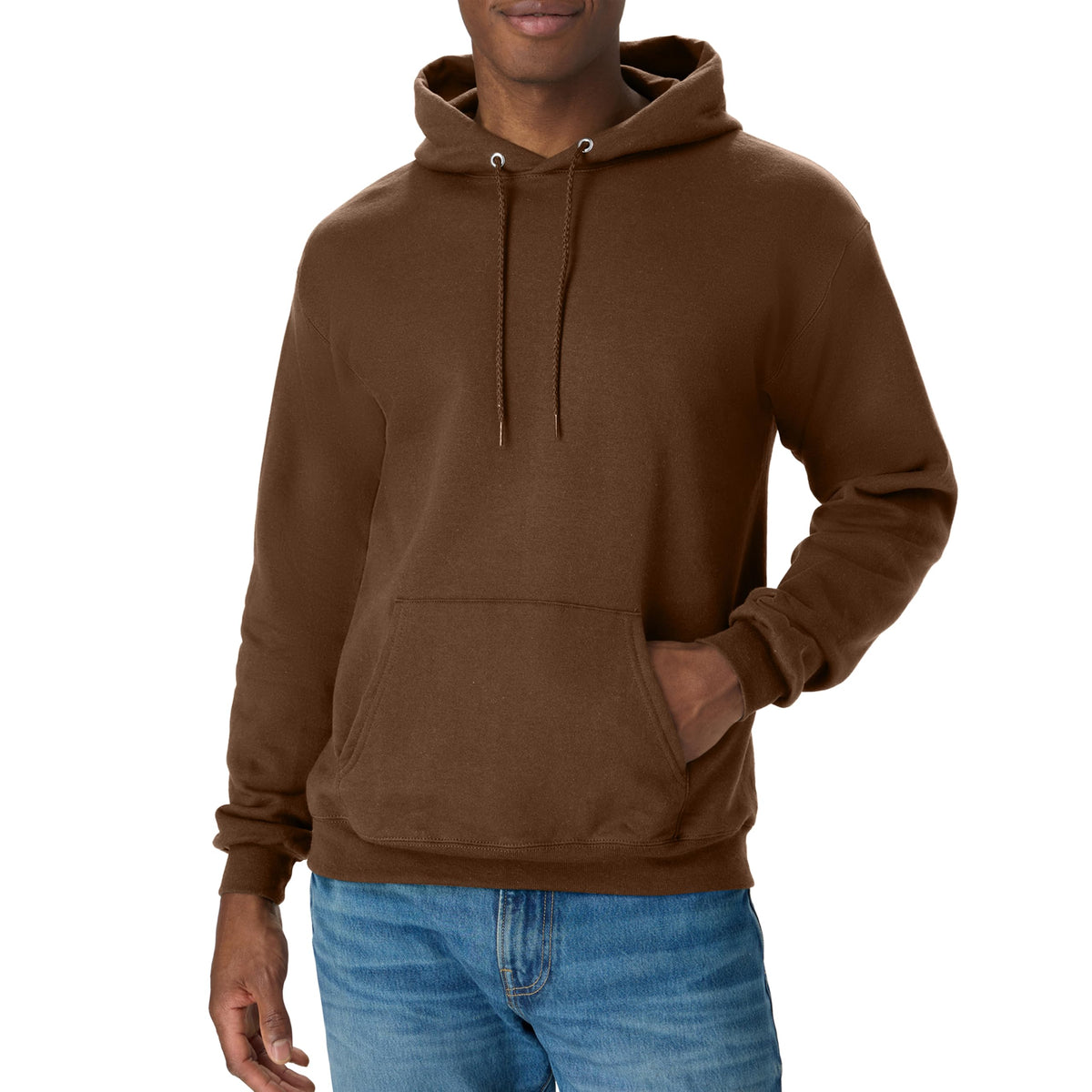 Hanes Men's Hoodie - EcoSmart Fleece Hooded Sweatshirt for Men & Women - Midweight Fleece - Big & Tall Available Jansha Store