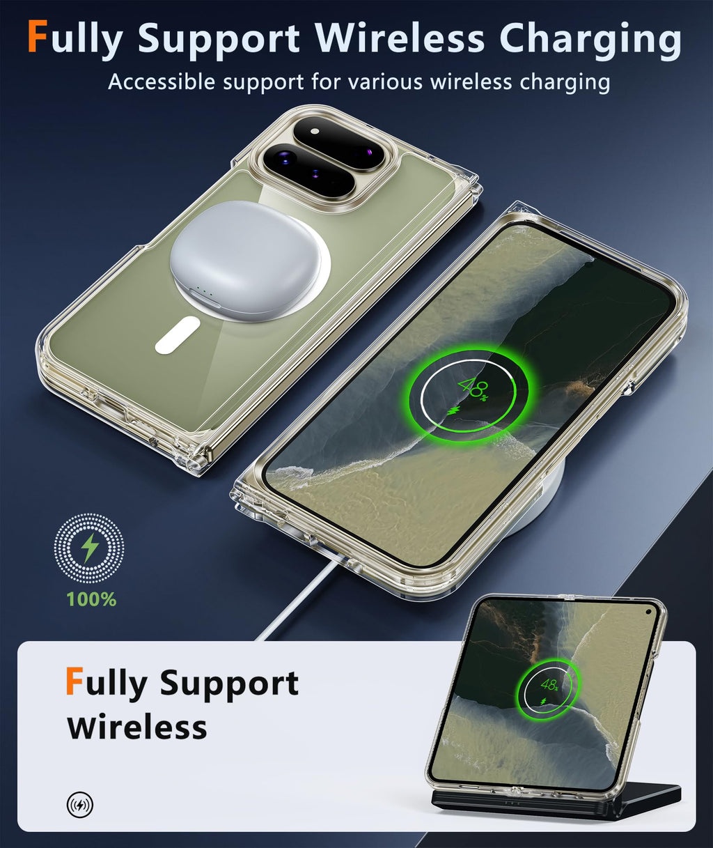FNTCASE for iPhone 11 Case Clear Compatible with Magsafe Anti Yellowing Jansha Store