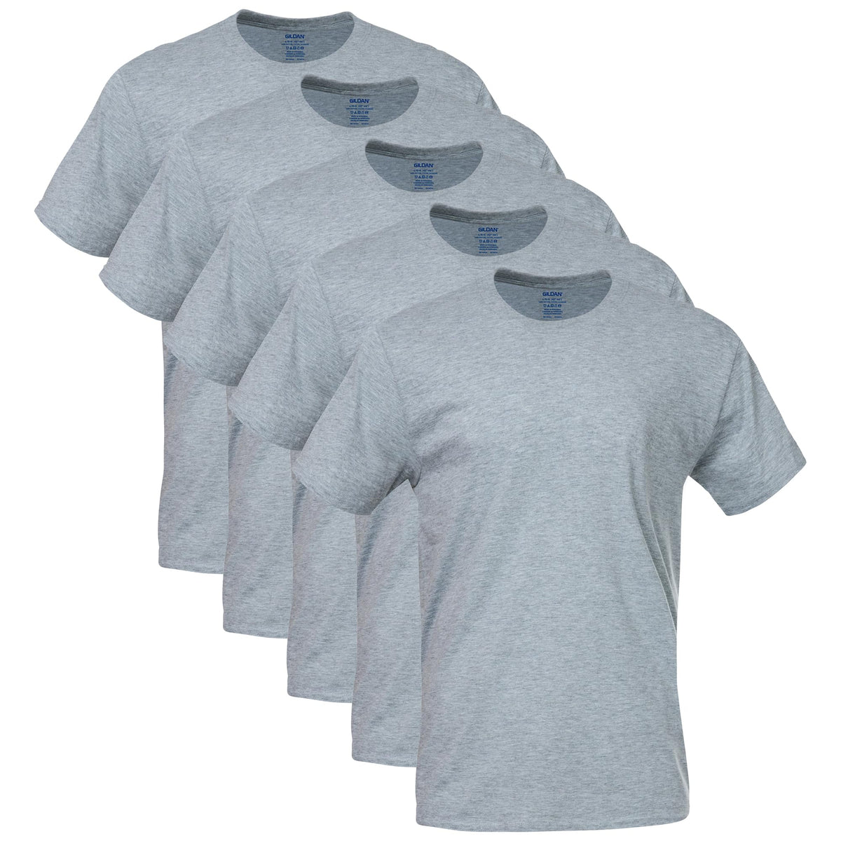 Gildan Men's Crew T-Shirts, Multipack, Style G1100 Jansha Store