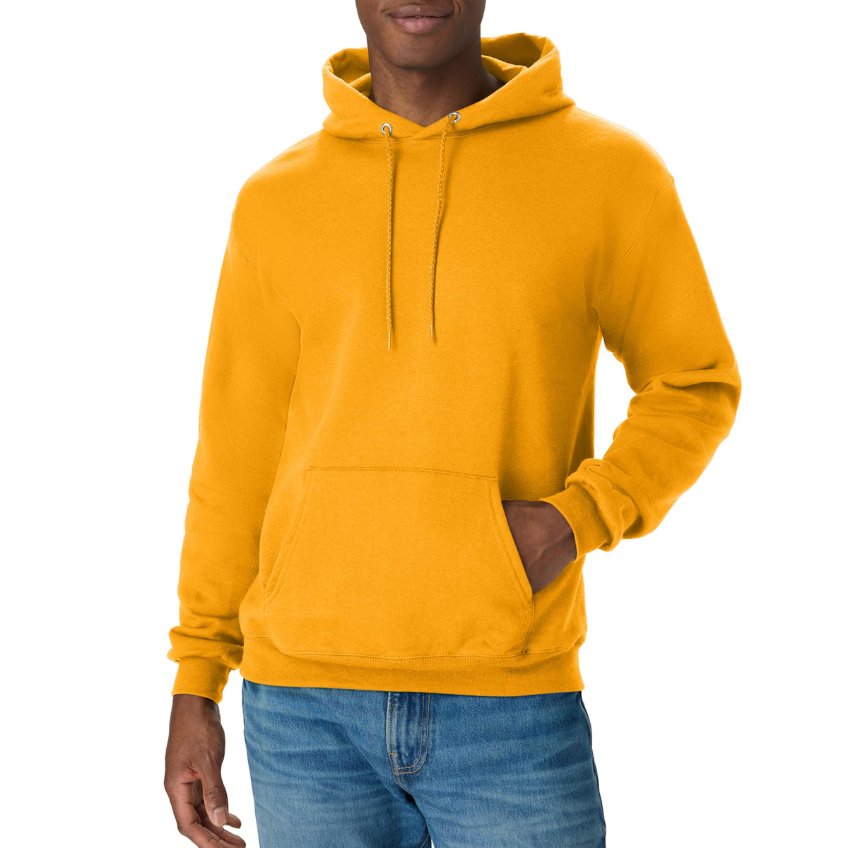 Hanes Men's Hoodie - EcoSmart Fleece Hooded Sweatshirt for Men & Women - Midweight Fleece - Big & Tall Available Jansha Store