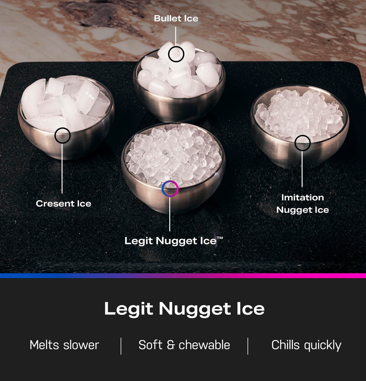 GE Profile Opal Ultra, Countertop Nugget Ice Maker, 1 Gal XL Side Tank, *Amazon Exclusive*, 38 lbs/Day, Pebble Pellet Crushed Ice Machine, WiFi Stainless Steel Jansha Store