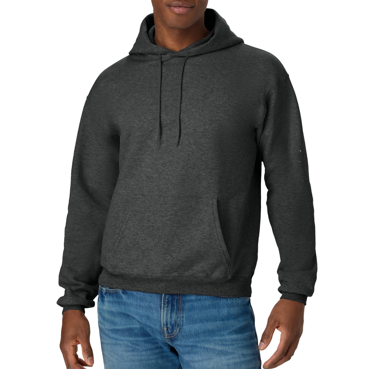 Hanes Men's Hoodie - EcoSmart Fleece Hooded Sweatshirt for Men & Women - Midweight Fleece - Big & Tall Available Jansha Store
