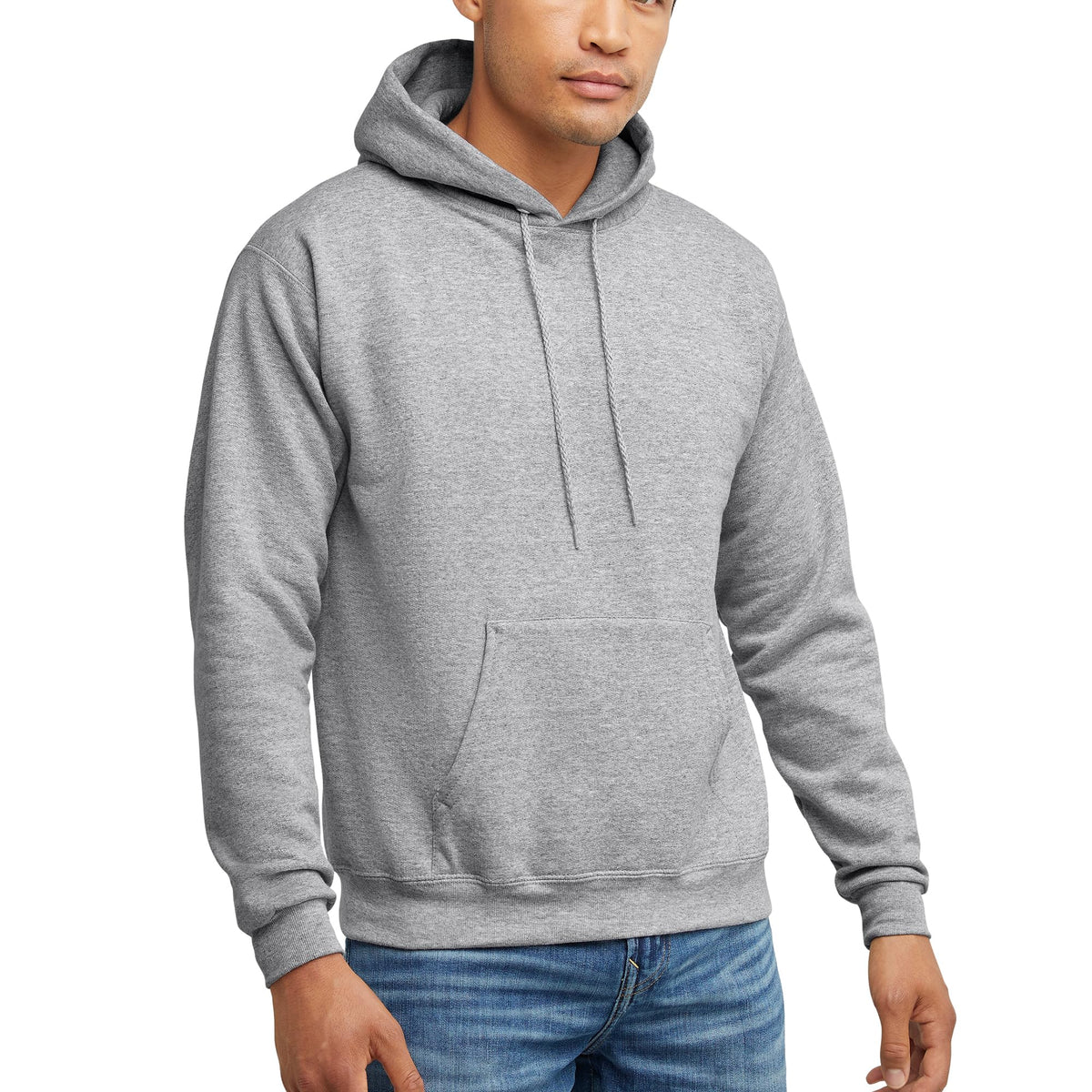 Hanes Men's Hoodie - EcoSmart Fleece Hooded Sweatshirt for Men & Women - Midweight Fleece - Big & Tall Available Jansha Store
