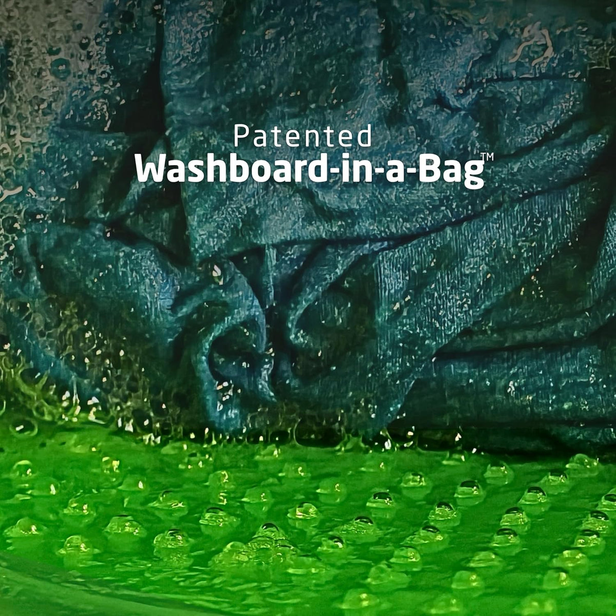 Scrubba Wash Bag Patented Washboard-in-a-Bag™ 5 oz Travel Clothes Washer Jansha Store