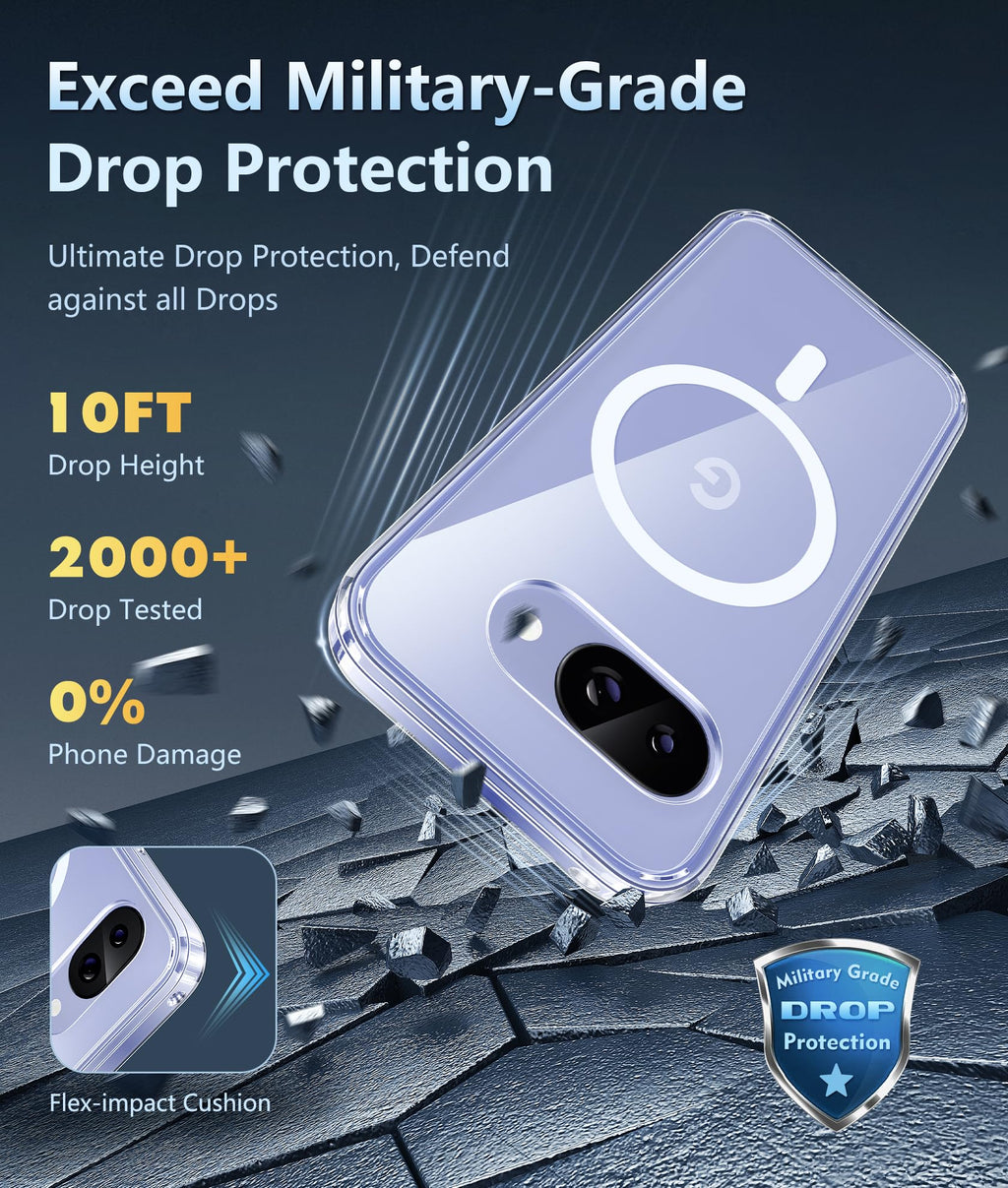 FNTCASE for iPhone 18 Pro Max/17 Pro Max Case Fit for Magsafe Jansha Store