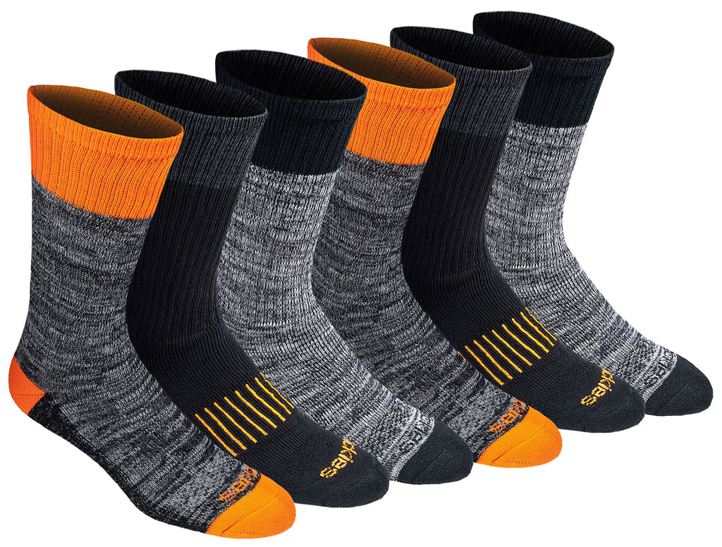 Dickies Men's Dri-tech Original Moisture Control Crew Socks, Available in M-xxl (6, 12, 18 Pairs) Jansha Store