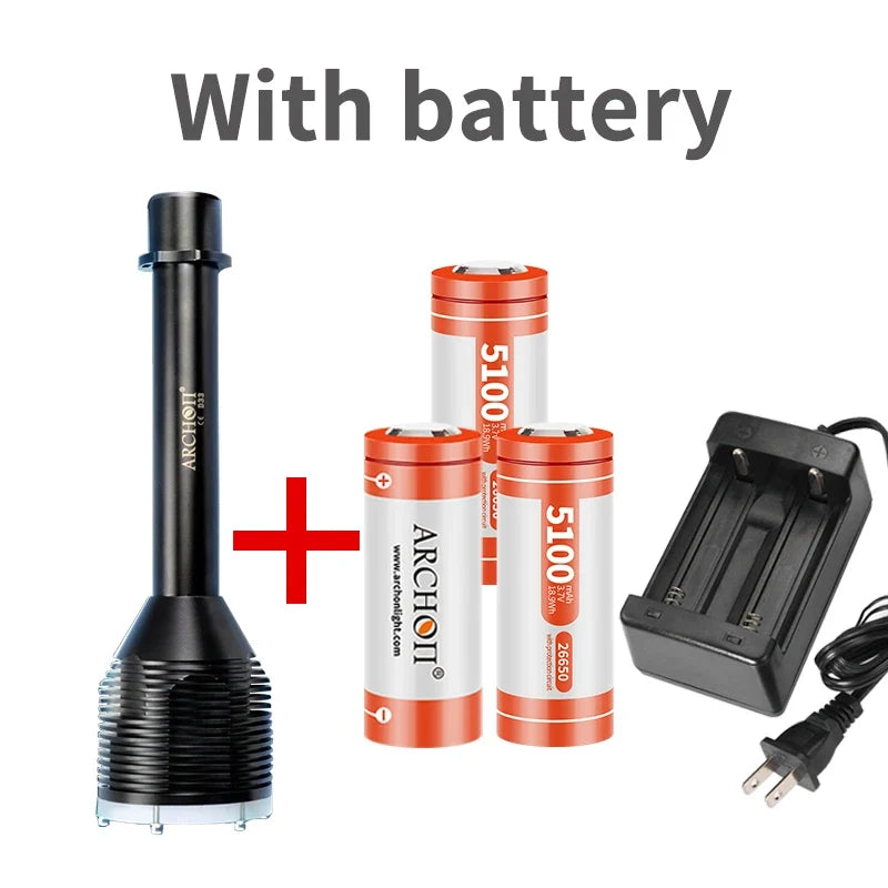 ARCHON D33 3000lumens diving light-6
