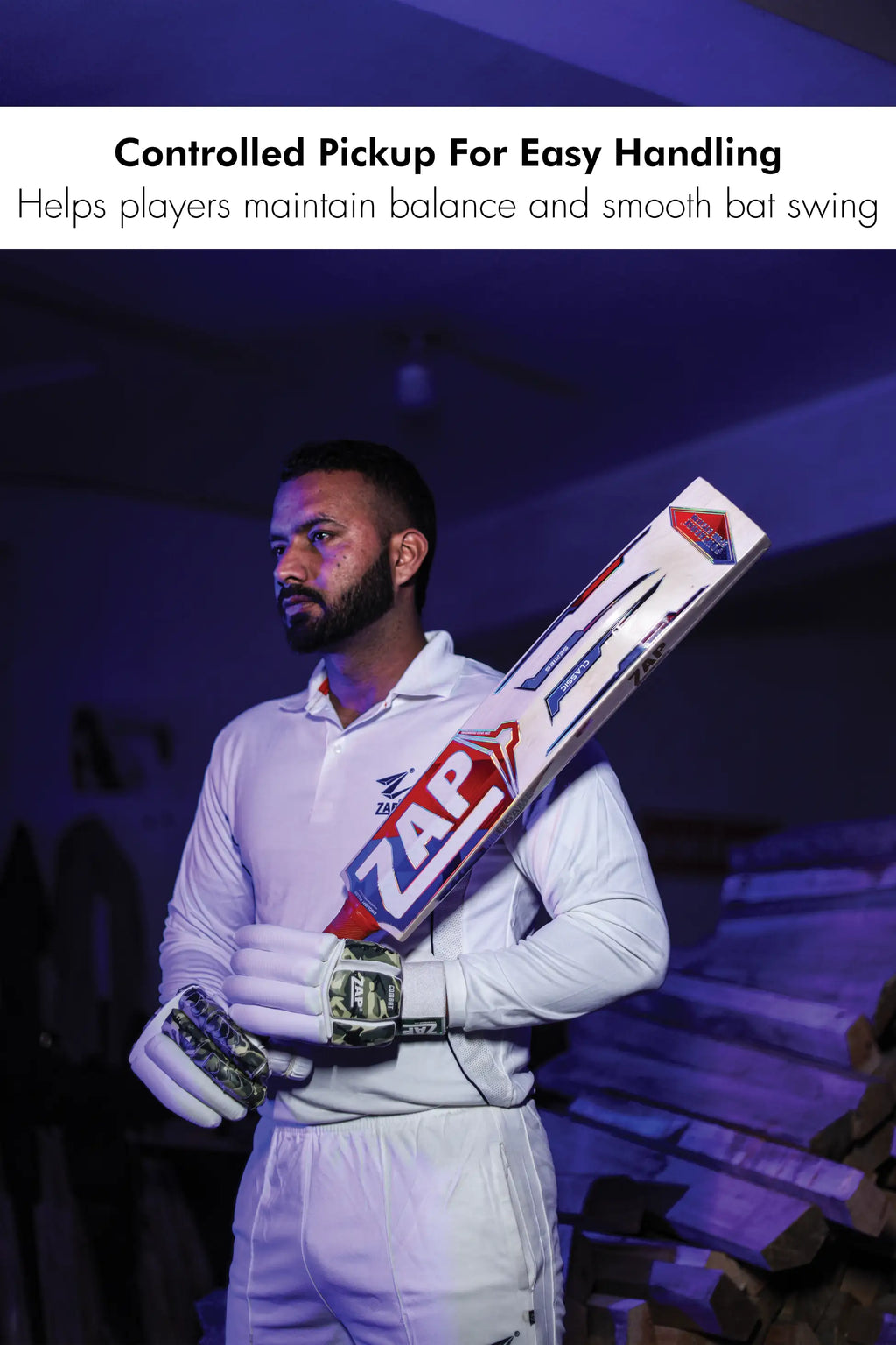 ZAP Classic Emperor English Willow Bat ZAP Sports