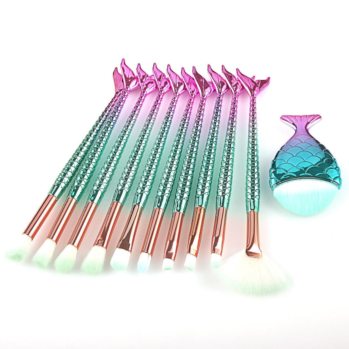 FEIYAN Mermaid Makeup Brush Set-10