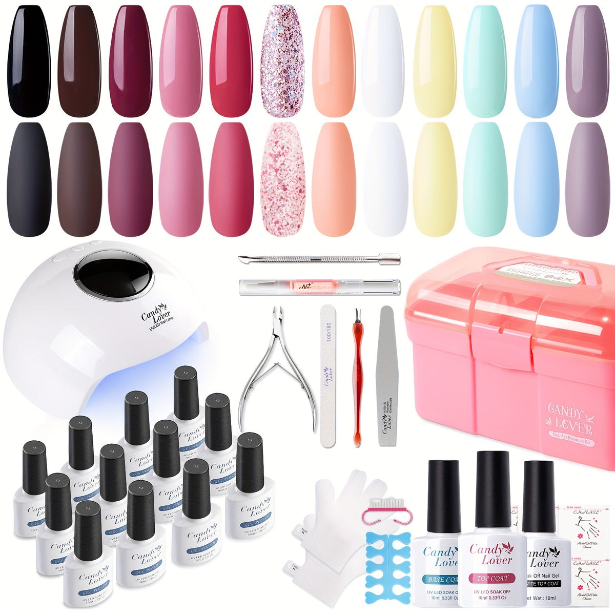 Gel Nail Polish Kit-0