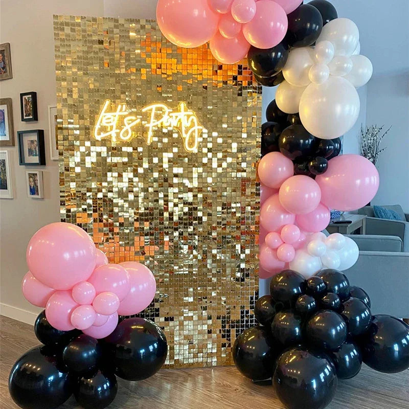 Light Gold Shimmer Wall Backdrop LPO