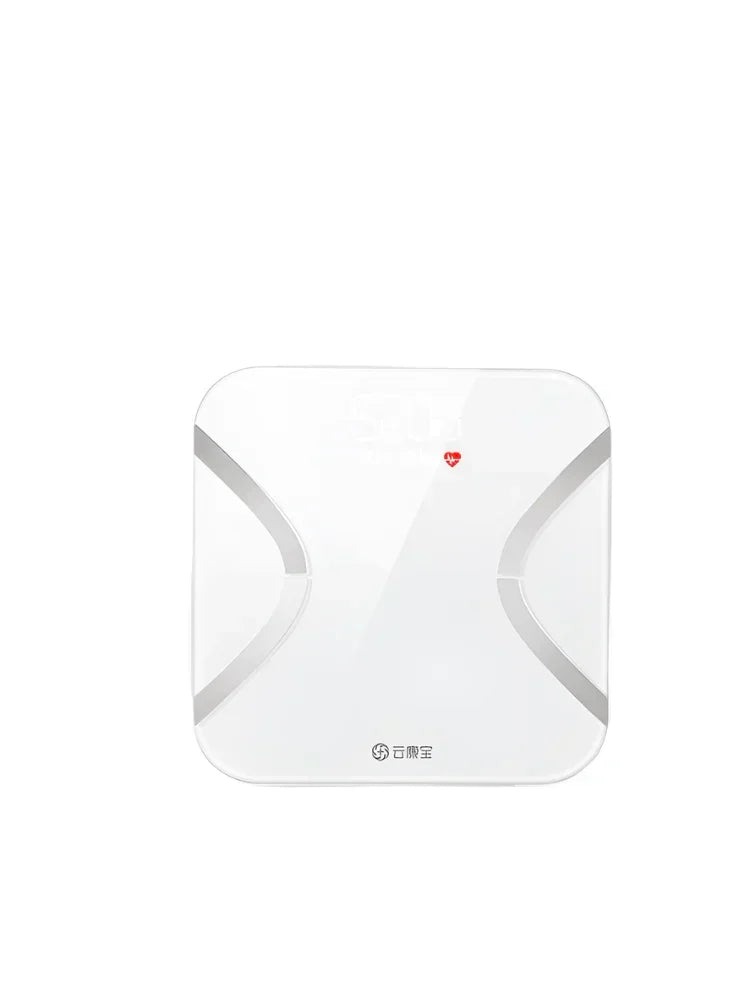 Rechargeable Body Fat Scale For Weight Loss - With Bluetooth And Wi-Fi LPTB
