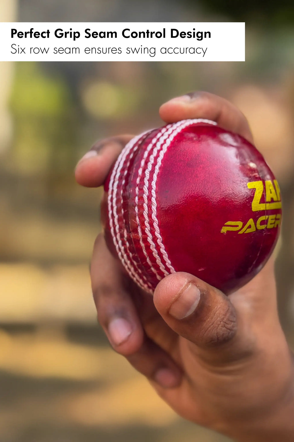 ZAP Pacer 20 Cricket Leather Ball ZAP Cricket