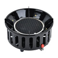 7-Core Camping Infrared Gas Stove Black LPO