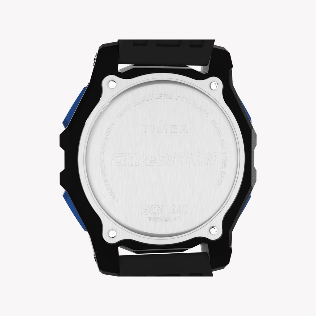 Timex Men's Black Solar-Powered Watch | Tw4b33900-4