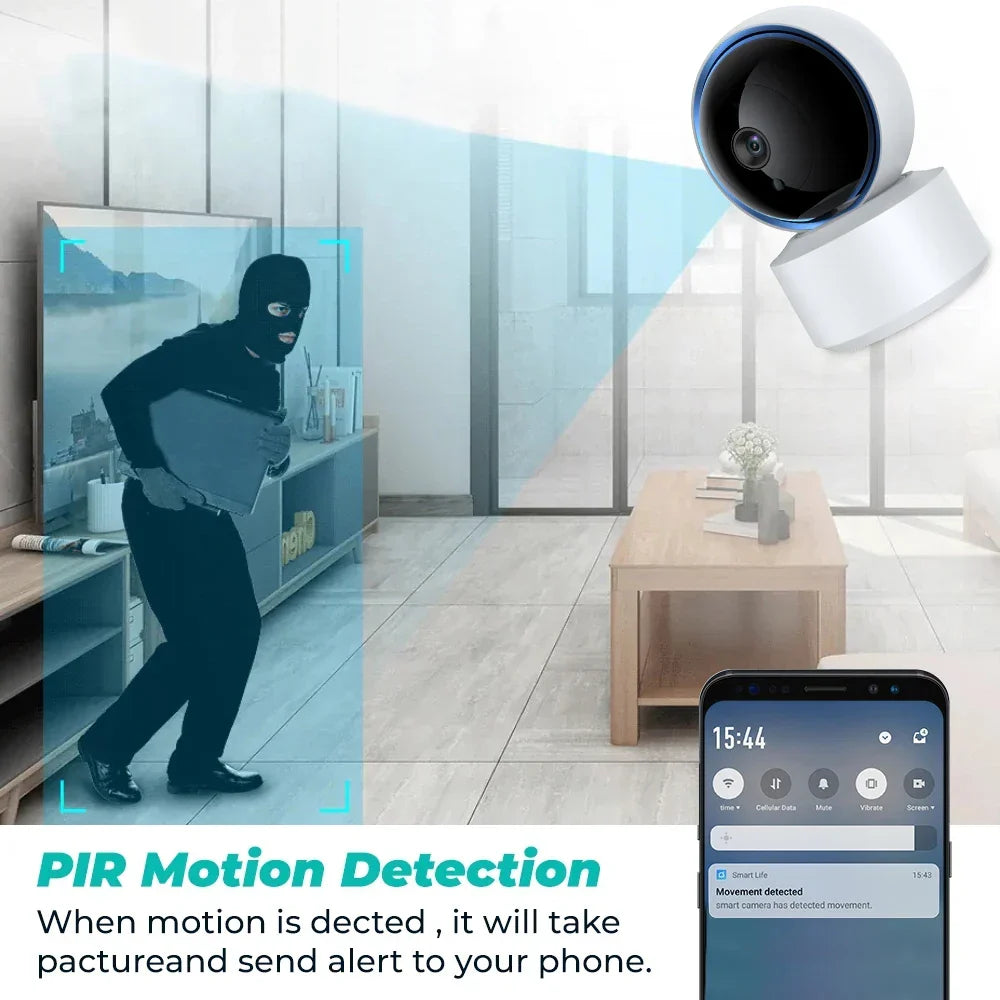 Wifi Baby Monitor Camera with Night Vision (1080P)-1