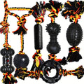 Dog Chew Toys for Small Breeds Rubber (6pcs)-0