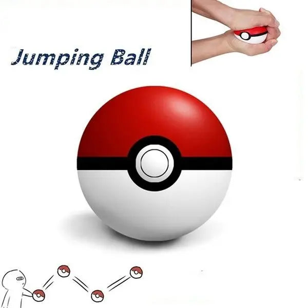 6cm Pokémon Poké Ball Stress Relief Ball Fun Pet Toy Squeezable Dog Fitness Ball Cat and Dog Play Ball Round Ball Toy Jansha Store