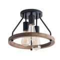 3-Light Semi Flush Mount Ceiling Light Fixture LPT